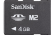  sandisk ,  m2 ,  4gb memory card 