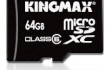  Kingmax ,  SD ,  microSD ,   ,   ,  64 GB ,  microSDXC ,   ,   
