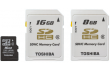  Toshiba ,  microSDHC ,  SDHC ,  flash ,  memory ,   ,   