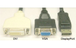  DVI ,  VESA ,  DisplayPort ,  HDMI ,  VGA ,  D-Sub 