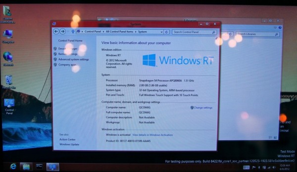 Qualcomm, Windows RT,  