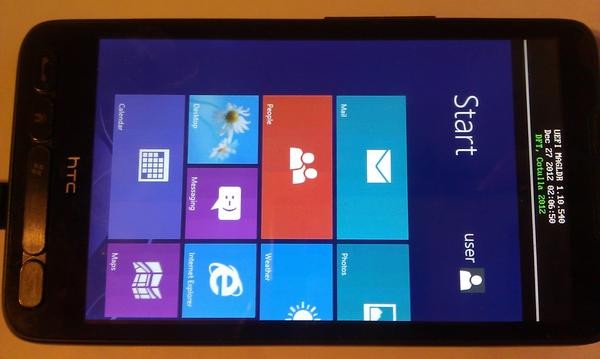 HTC, HTC HD2, Windows RT