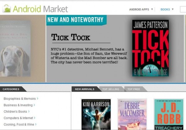 Books, Google, Android, Market, Xoom, Apple, App Store