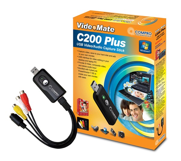 Compro Technology, Compro VideoMate C200 Plus 