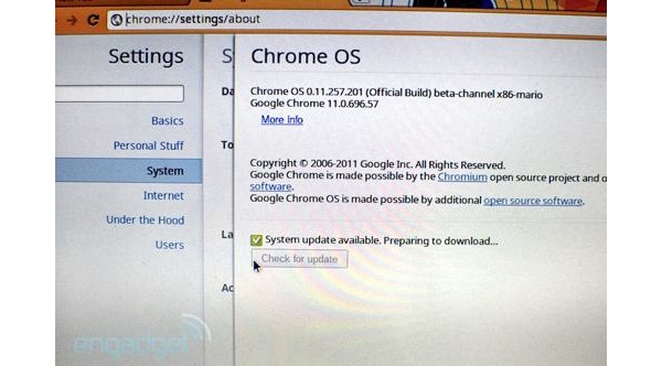 Google, Chrome, OS, ОС, операционная система, хромбук, бета, R12, CR-48, хромбук 