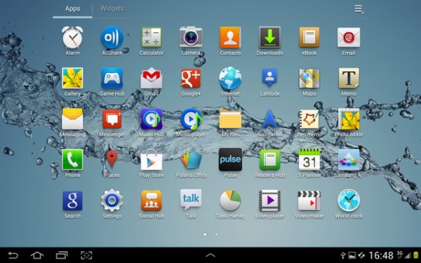 Samsung, Galaxy Tab 7.7, Android 4