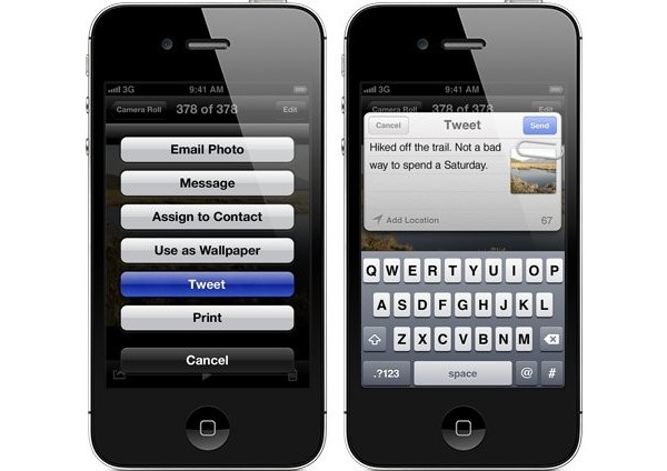 Twitter, iOS 5, iPhone 4S