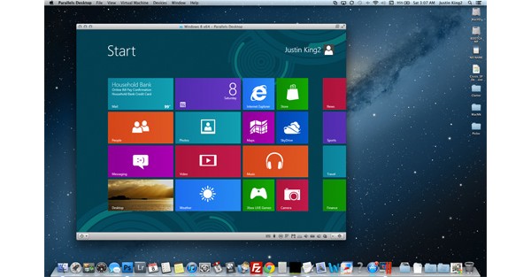 Parallels, Parallels Desktop, Windows 8