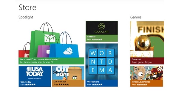 Microsoft, Windows 8, Windows Store