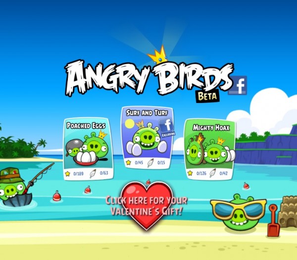 Facebook, Angry Birds