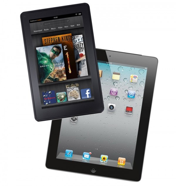 Amazon, Apple, iPad, Kindle