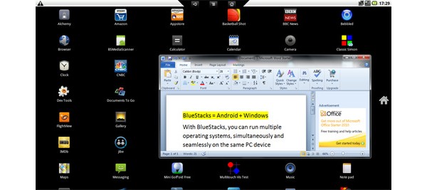 BlueStacks, Windows, Android