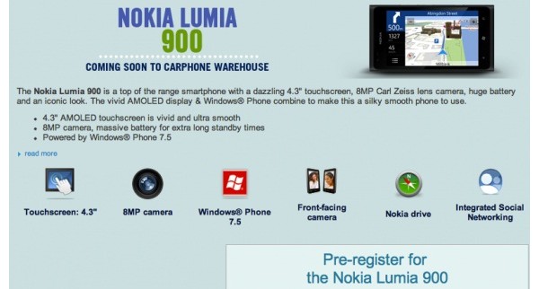 Nokia, Lumia 900