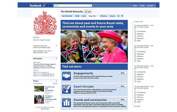 Facebook, Great Britain, statistics, , 