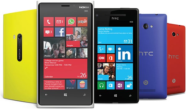 Microsoft, Windows Phone 8, смартфон