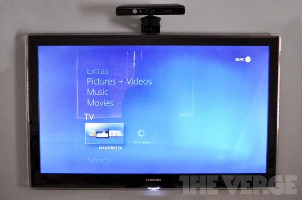 Windows, Kinect for Media Center, Kinect