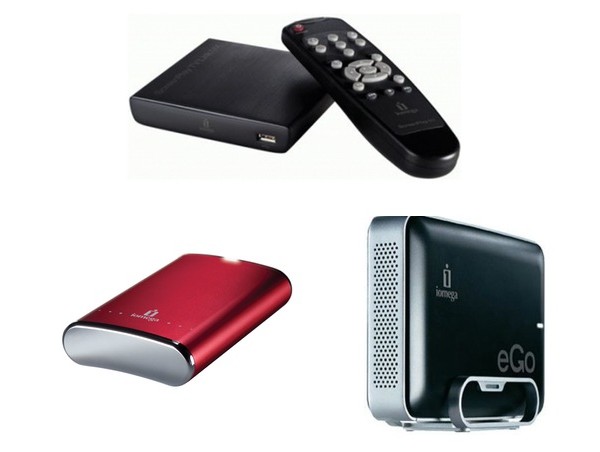 Iomega, Iomega eGo Desktop Hard Drive, Iomega ScreenPlay TV Link MX, Iomega eGo Portable Hard Drive, 