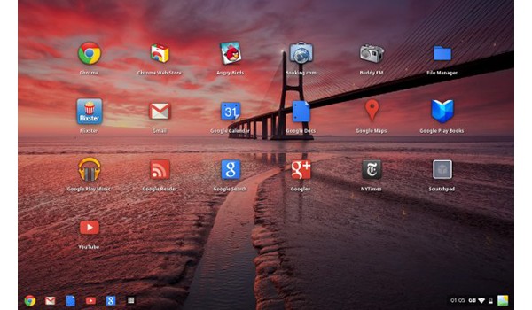 Google, Chrome OS, Aura UI