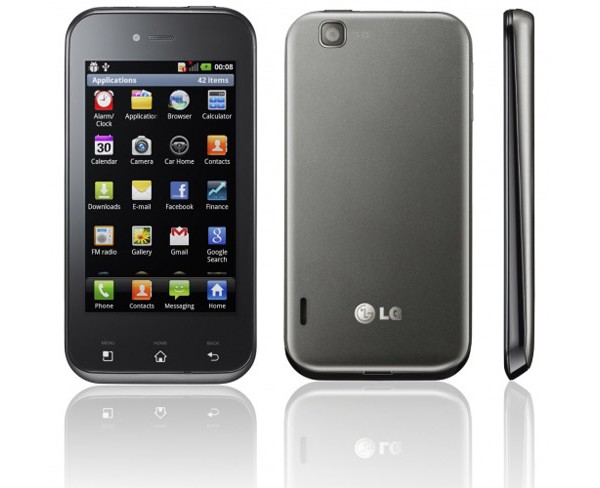 LG, Optimus, Sol, Android, Gingerbread, Ultra AMOLED, смартфон