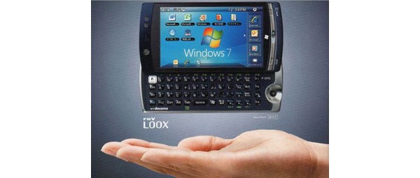 Fujitsu, Loox, F-07C, Windows 7, Intel Atom