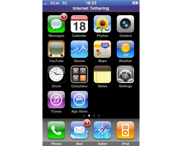 Apple, iPhone, iPhone OS 3.0, телефон, модем
