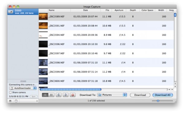 Apple, Mac OS X 10.6, Snow Leopard, Image Capture, iShowU, Quick Time X,  