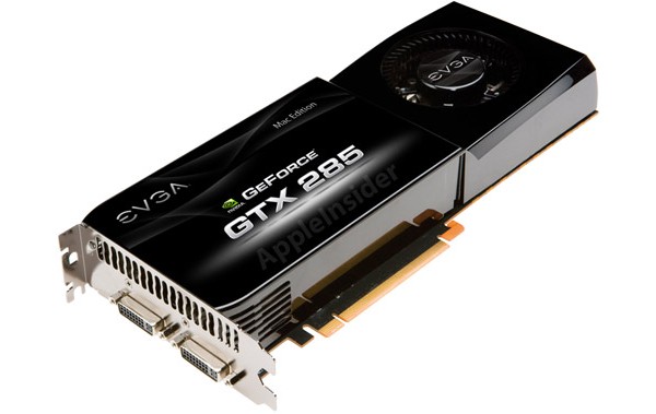 NVIDIA, Mac, Mac Pro, GTX 285, Quadro, 