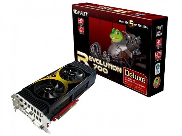 Palit, ATI, Revolution 700 Deluxe, HD 4870 X2,  