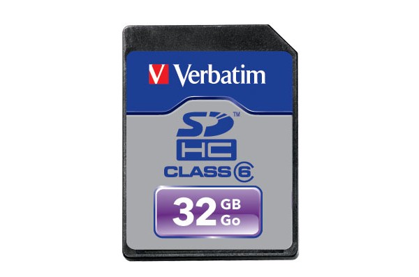 Verbatim, SDHC, memory card, карта памяти