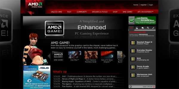 AMD, GAME!, gaming PC, ATI Radeon HD 3000 игровой ПК, компьютер
