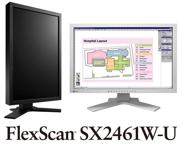 eizo, daltonic, 24 incher, flexscan, Flexscan SX2461W-U