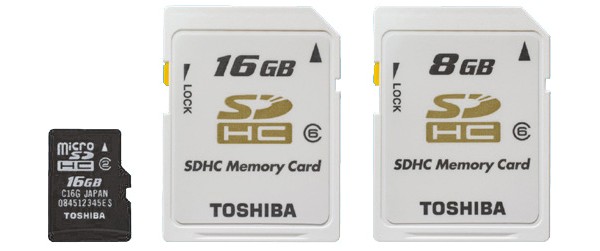 Toshiba, microSDHC, SDHC, flash, memory, , 