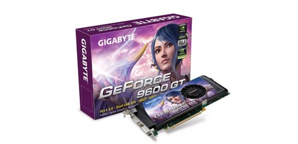   Gigabyte GV-NX96T512H-B   NVIDIA GeForce 9600GT