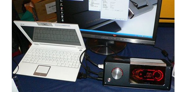 ASUS, ROG XG Station, GeForce 8600 GT, внешняя видеокарта