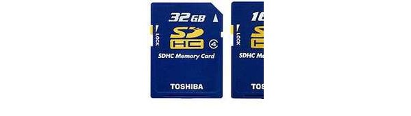 Toshiba, SDHC, memory card, 32Gb