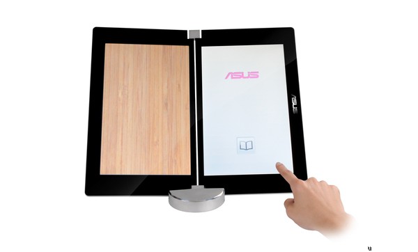 Asus, CeBit, концепт, ноутбук, электронная книга