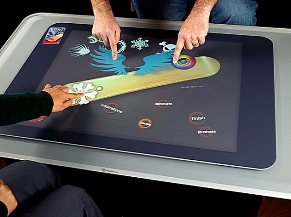 Microsoft, Surface, multitouch