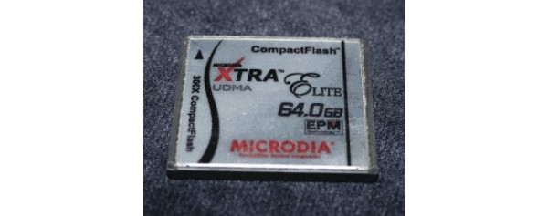 CompactFlash на 64 ГБ от Microdia — задумайся, Samsung!