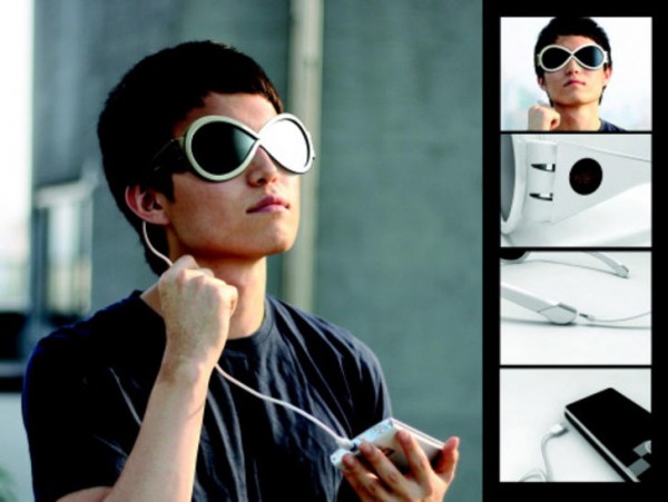Self-Energy Converting Sunglasses, iPod, 