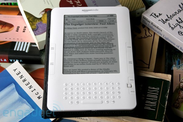 Amazon, Kindle, Kindle 2, text-to-speech, e-ink,  ,  