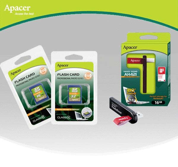 Apacer, SDHC, ReadyBoost, USB,  , 