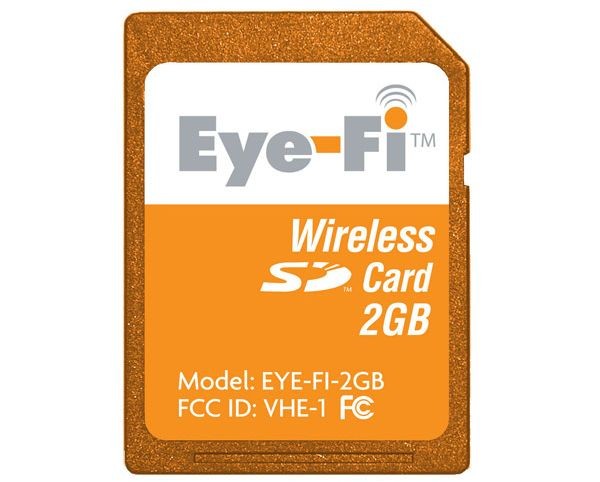 WiFi-SD-карточка от Eye-Fi сама публикует фотографии