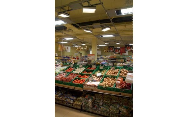 Migros, LED, supermarket, lighting, Osram