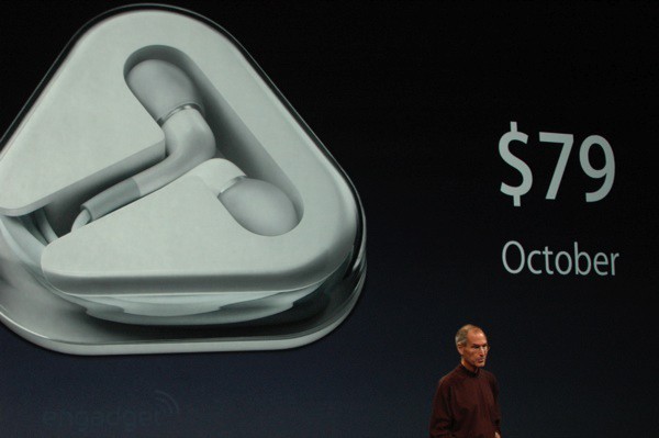 Apple, Lets Rock, Apple in-ear headphones, iPod, 