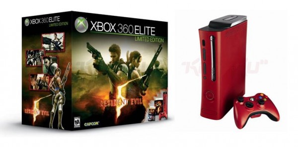 Официальное фото красной Xbox 360 Elite