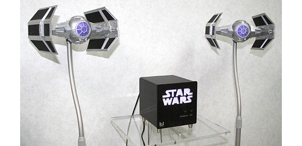 Star wars, acoustics, subwoofer, satellites, speakers, TIE Fighter