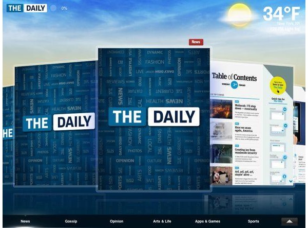 Apple, News Corp, iPad, The Daily
