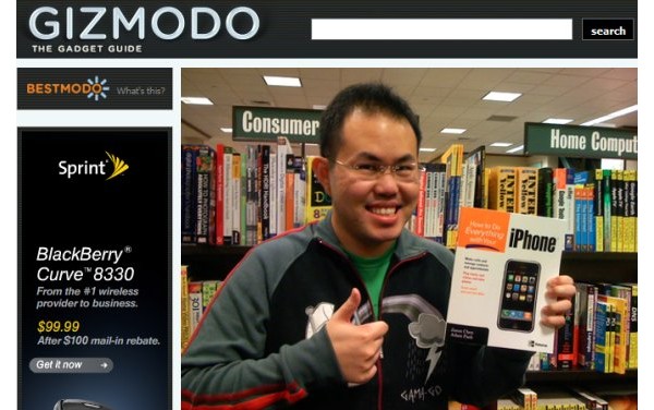 iPhone 4G, Gizmodo, Jason Chen,  