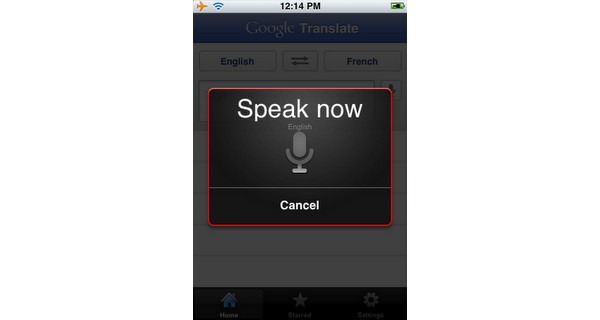 Google, Translate, iPhone