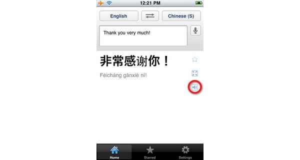 Google, Translate, iPhone